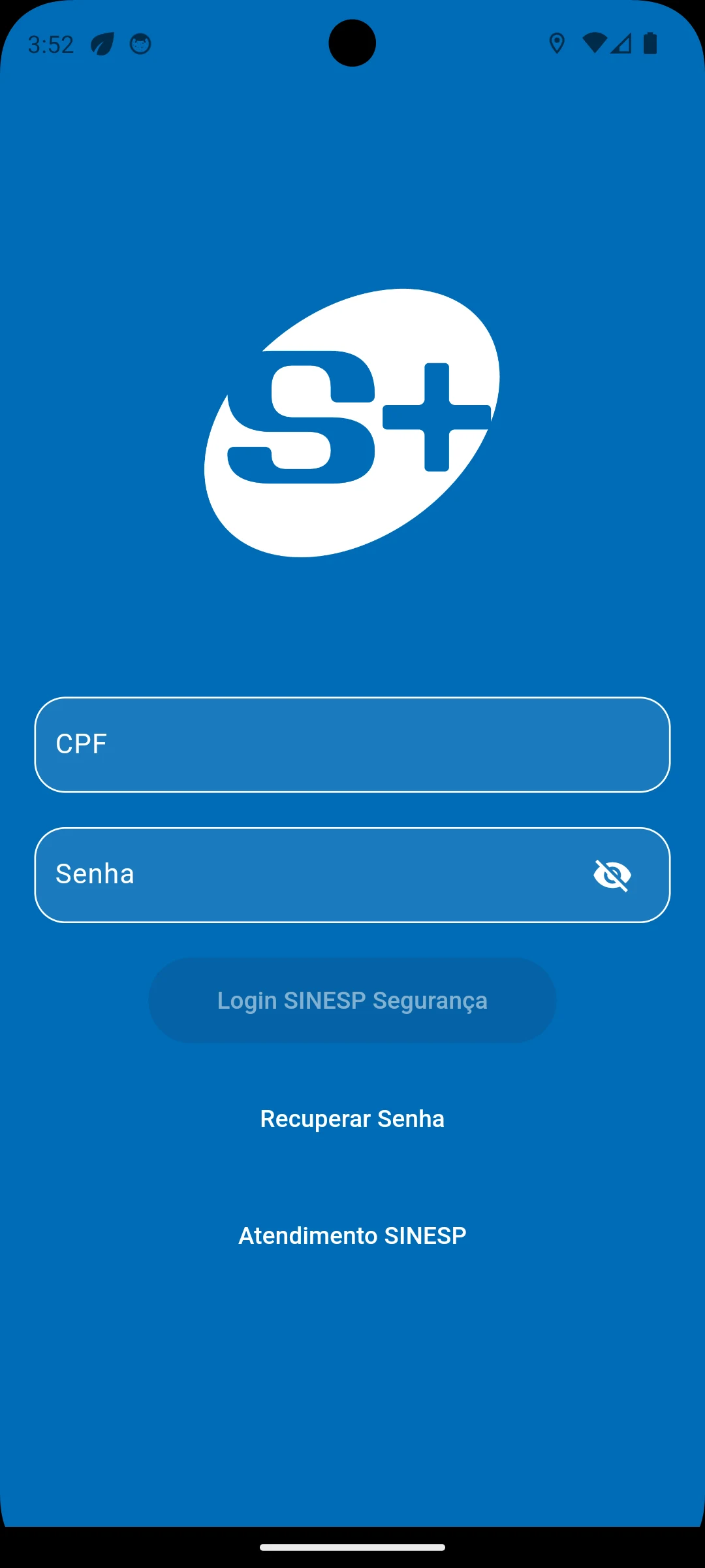 SINESP+ screenshot