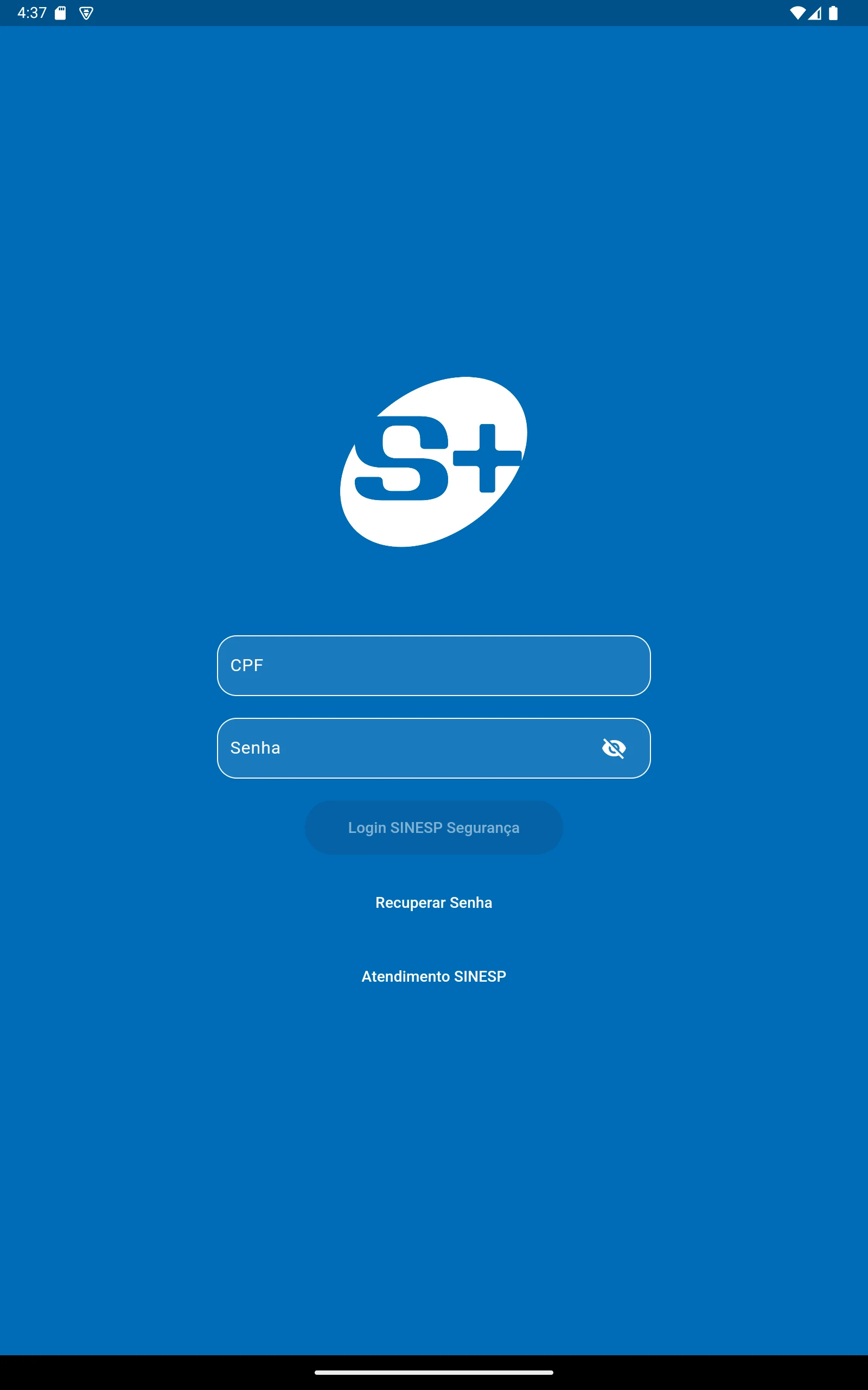 SINESP+ screenshot